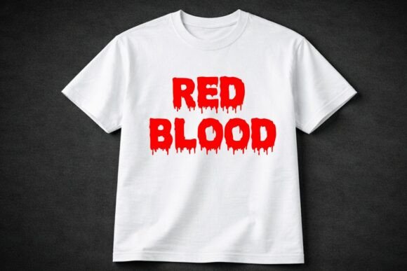 Blood Scream Font PNG with transparent background - Preview 2