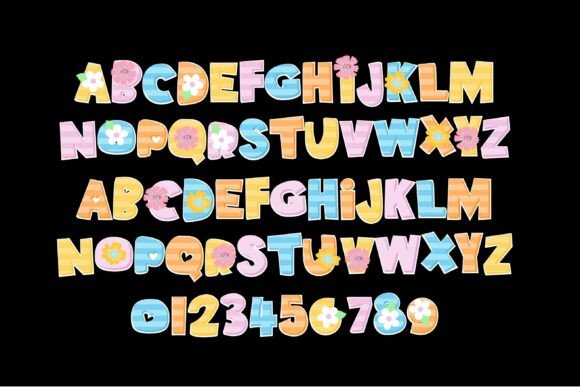 Blossom Mania Font - Preview 2