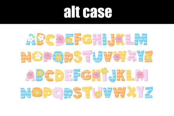 Blossom Mania Font - Preview 6