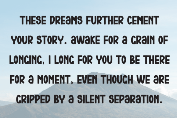 Bluesky Font - Preview 5