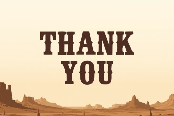 Bronco Western Font - Preview 5