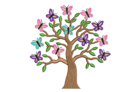 Butterfly Tree – Whimsical Nature