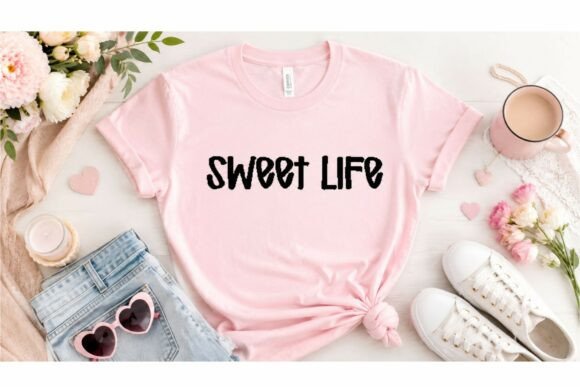 Cotton Candy Font PNG with transparent background - Preview 3