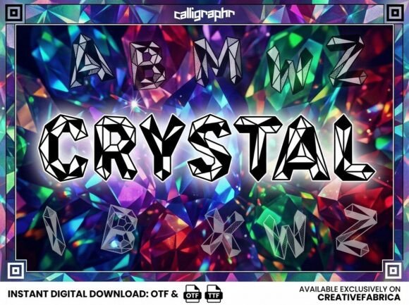 Crystal Font - Preview 1