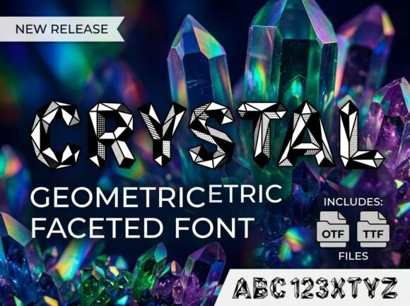 Crystal Font - Preview 2