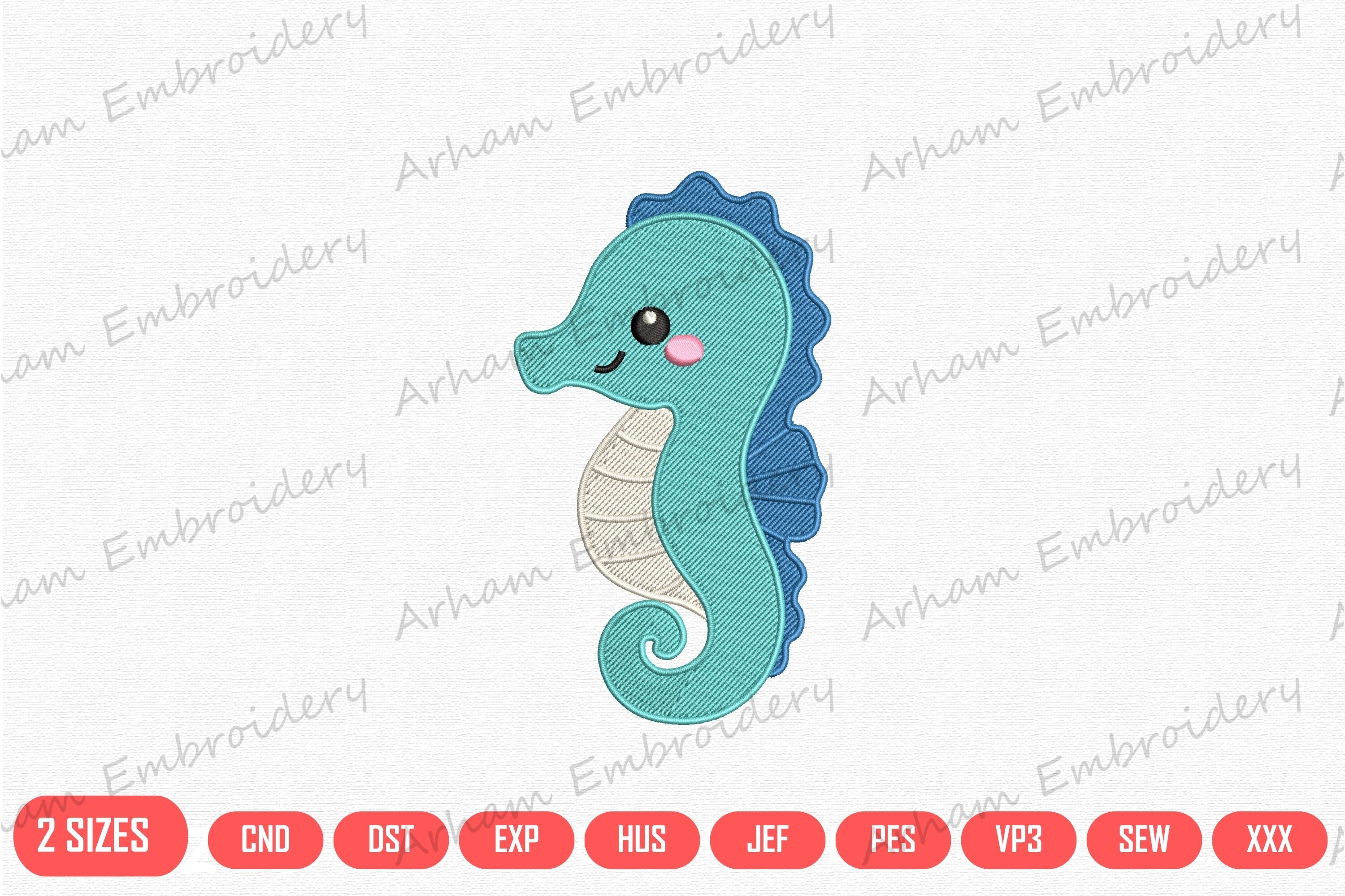 Cute Seahorse Ocean Baby Sea Creature