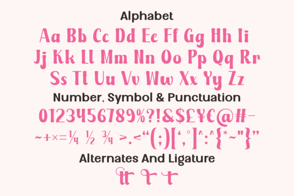 Cute Wave Font - Preview 3