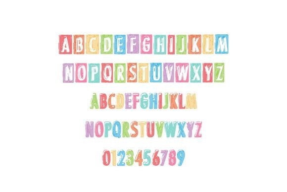 Fifties Pastel Font - Preview 1