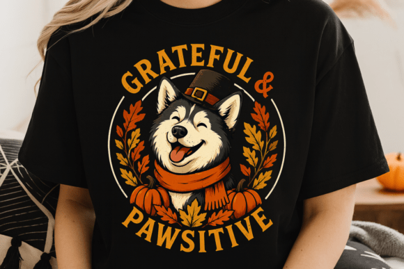 funny thanksgiving puppy design png svg for HTV shirts and dog bandanas