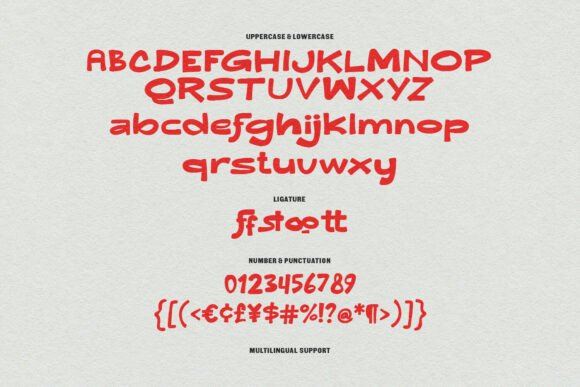 Gabook Font - Preview 5
