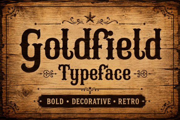 Goldfield Font - Preview 1