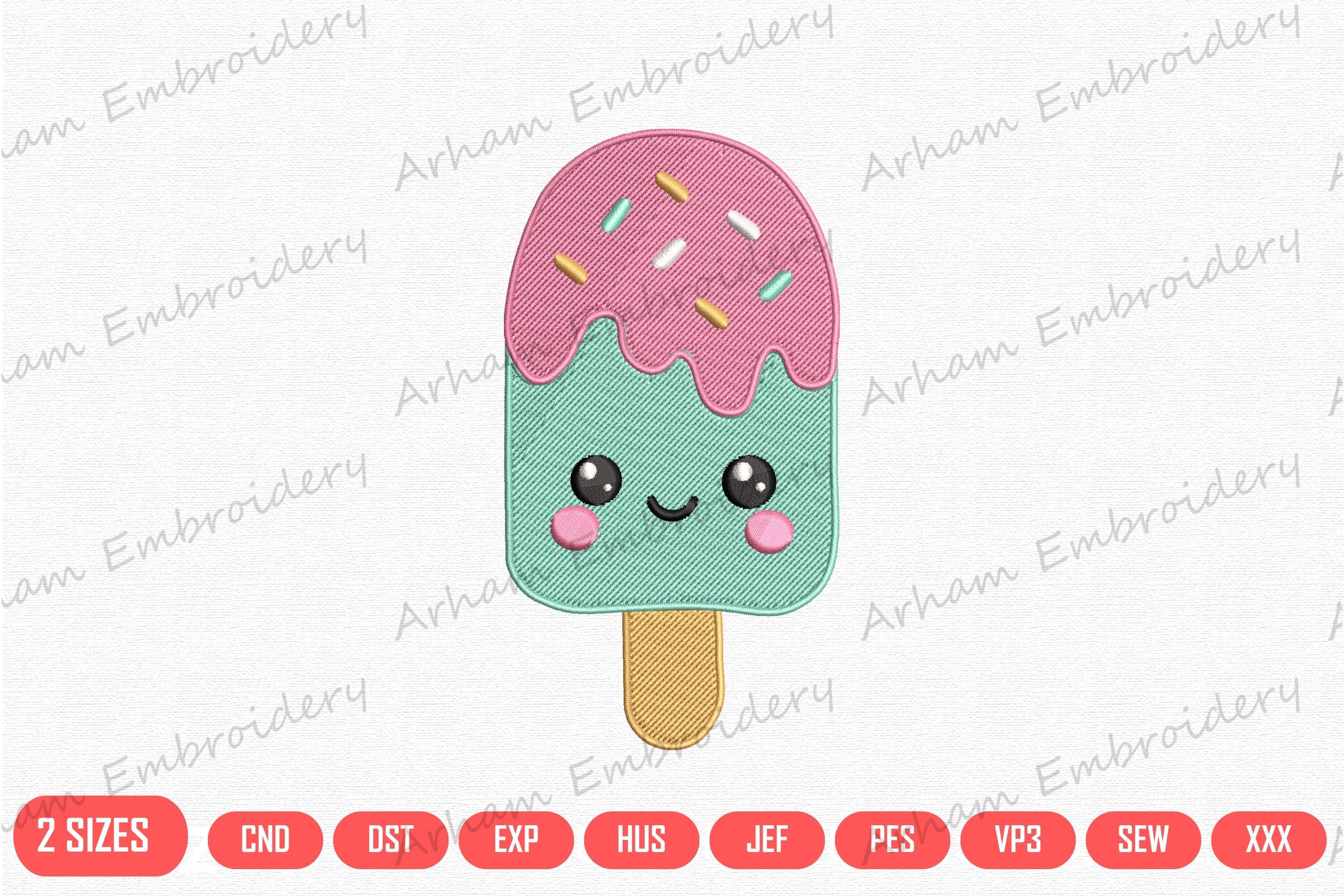 Kawaii Ice Cream Popsicle Sweet Treat