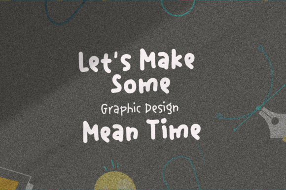 Kinder Play Font PNG with transparent background - Preview 1