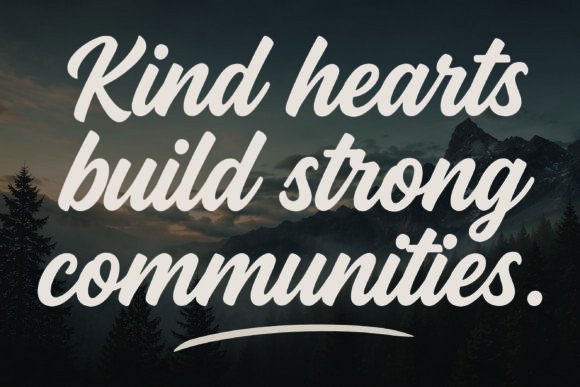 Kindred Font - Preview 4
