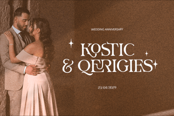 Kroves Font PNG with transparent background - Preview 6