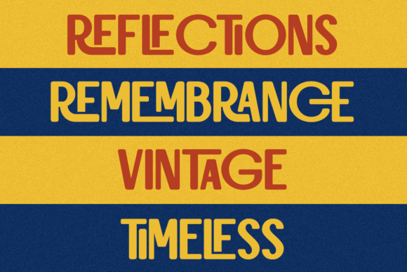 Lotzo Font font preview - 5