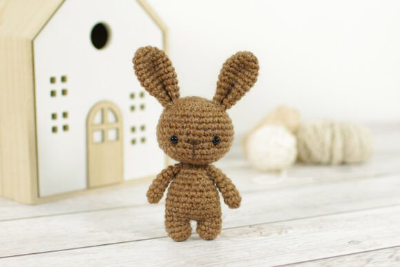 Miniature Amigurumi Bunny