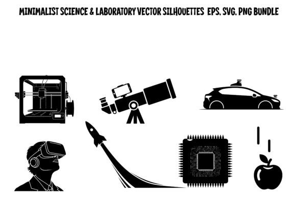 Minimalist Science & Laboratory Vector Graphic by Rextore · Creative ...