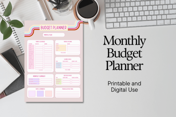 Monthly Budget Planner Printable