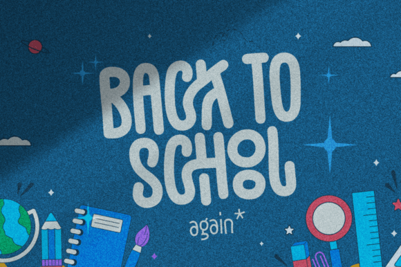 Moonstart Font PNG with transparent background - Preview 4