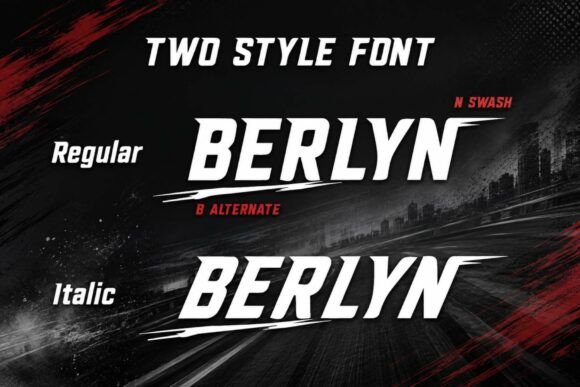 Morgan Strike Font PNG with transparent background - Preview 5