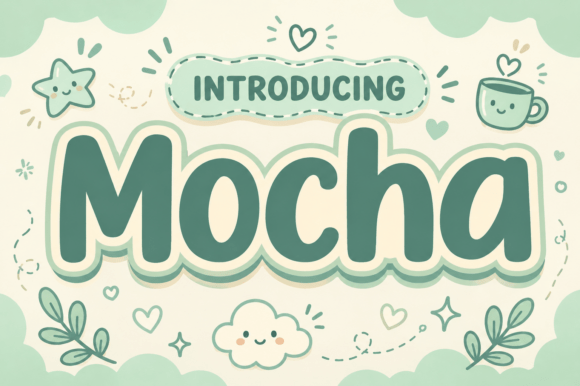 Motcha Display Font By Infontree