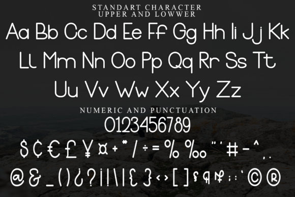 Oceanographic Font PNG with transparent background - Preview 6