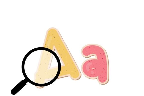 Pastel Cookies Font PNG with transparent background - Preview 5