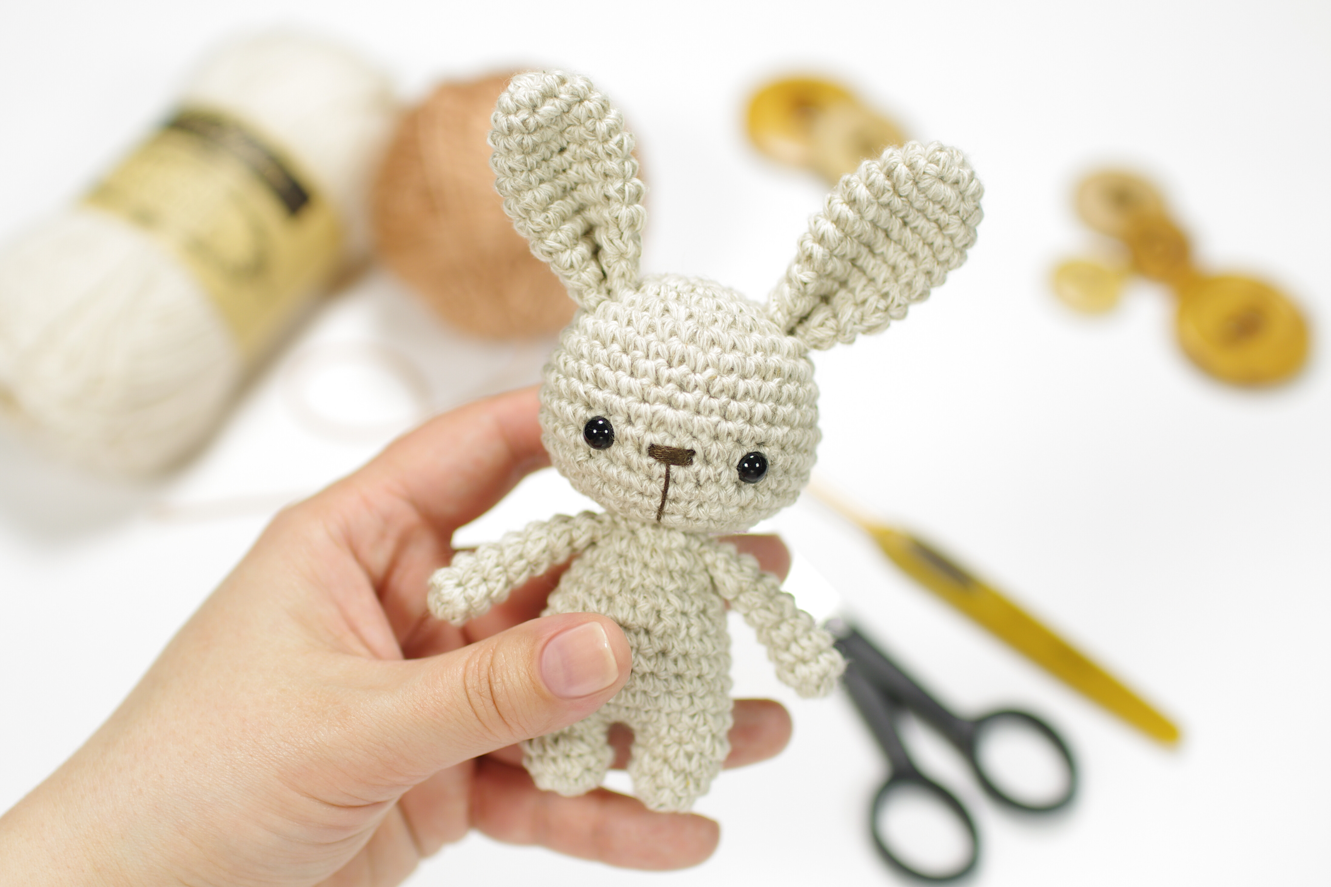 Small Crochet Bunny