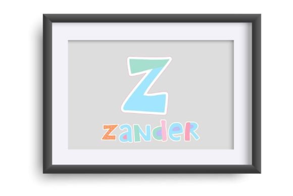 Smorgasbord Pastel Font PNG with transparent background - Preview 3