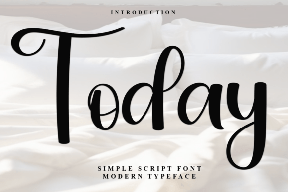 Today Script & Handwritten Font By Inermedia STUDIO