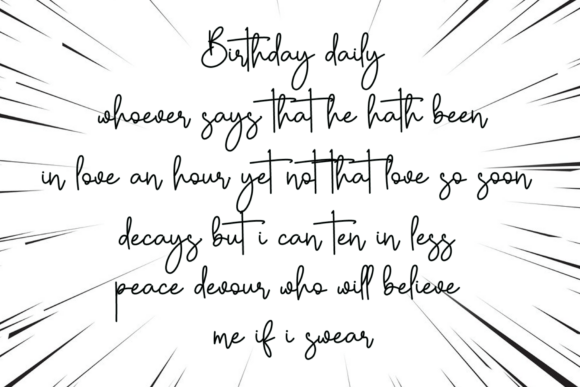 Anythink Astrophile Font - Preview 2