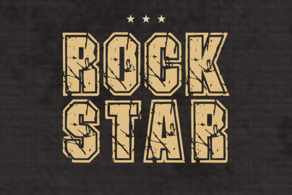 Blak Battle Font - Preview 1