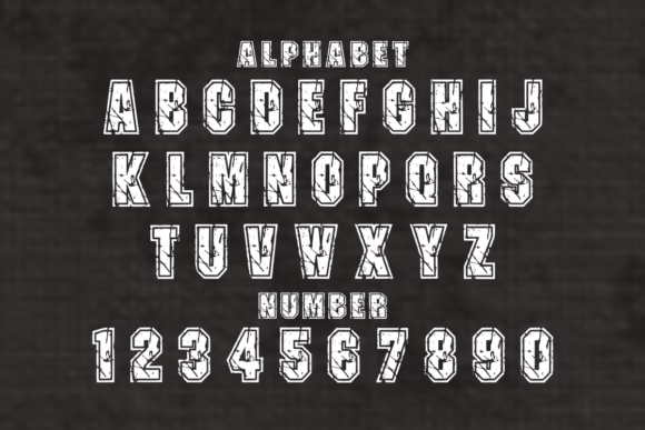 Blak Battle Font - Preview 3