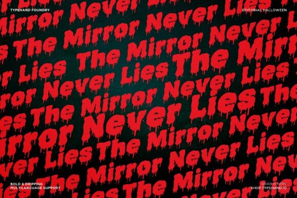 Blood Well Font - Preview 4