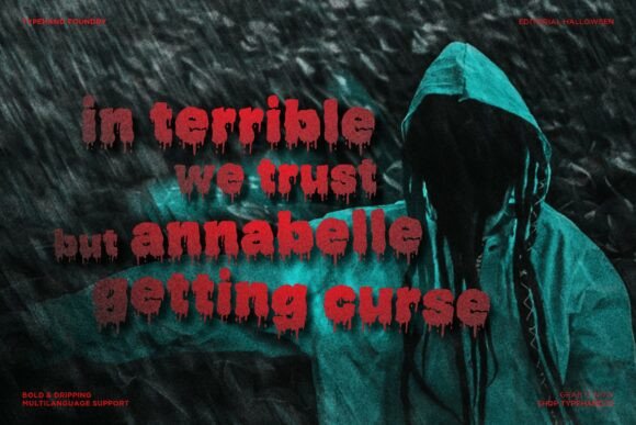 Blood Well Font - Preview 5