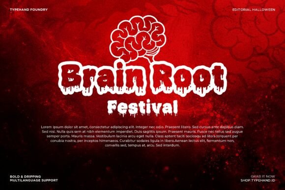 Blood Well Font - Preview 6