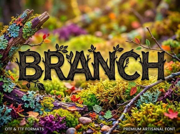 Branch Font - Preview 1