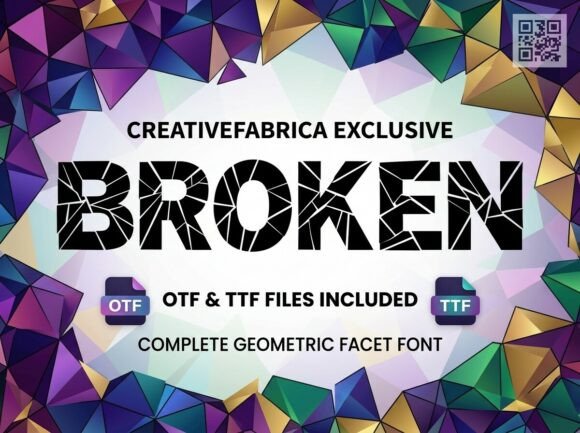 Broken Font - Preview 1