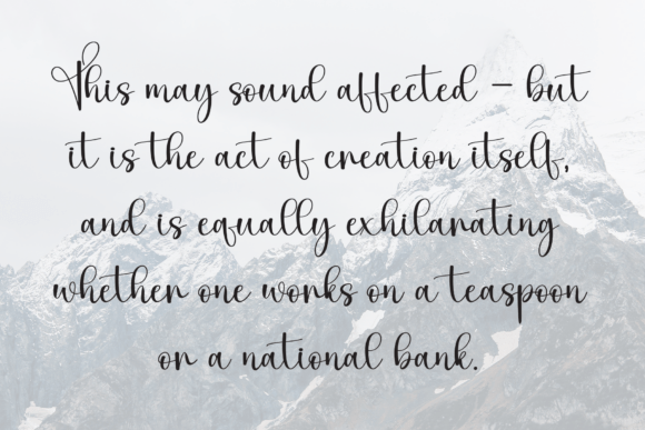 Bubble Signature Font - Preview 5
