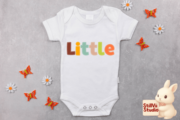 Bubble Stitch Font - Preview 1