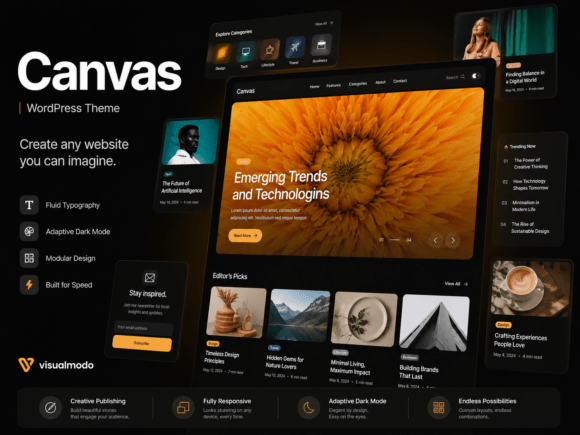 Canvas WordPress Theme