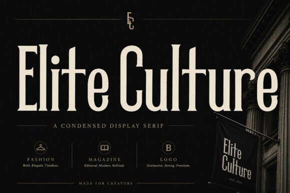Elite Culture Font - Preview 1