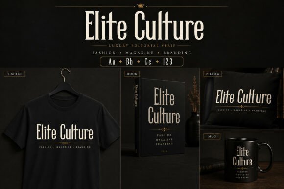 Elite Culture Font - Preview 2