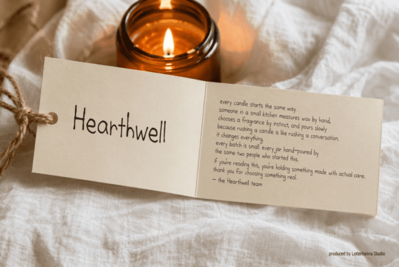 Evelina Hand Font - Preview 5