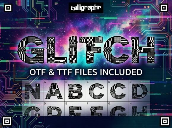 Glitch Font - Preview 1