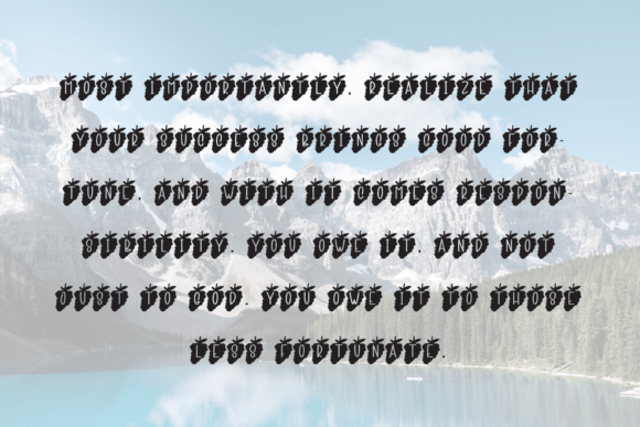 Grape Alphabet Font - Preview 5