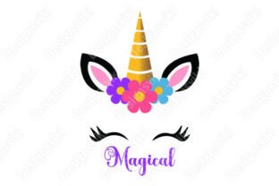 Magical Unicorn Vector Illustration Graphic by Designsviki · Creative ...