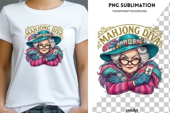 Mahjong Png Design for T-shirts Graphic by Tanya Kart · Creative Fabrica