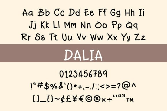 Mini Bundle Font PNG with transparent background - Preview 1